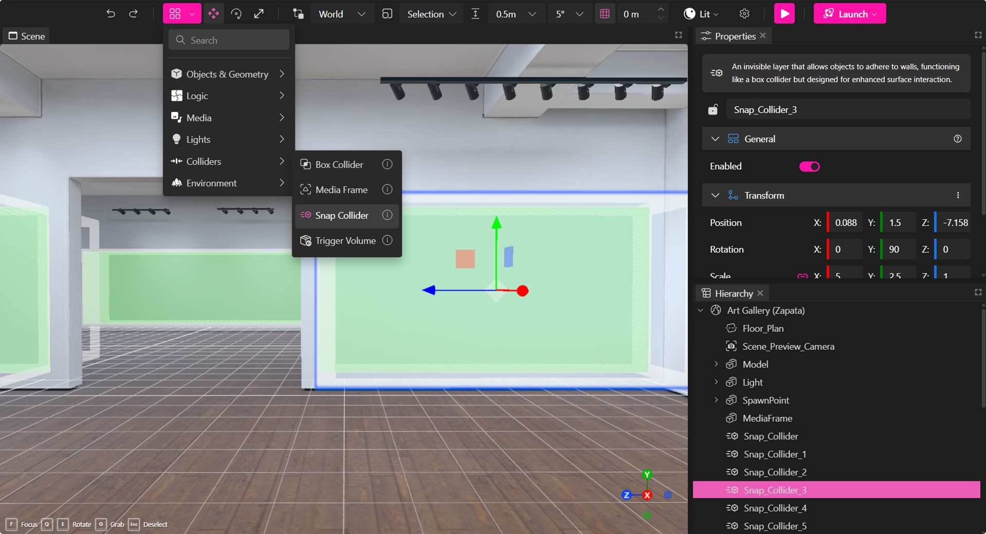 mediaframe element in Creator